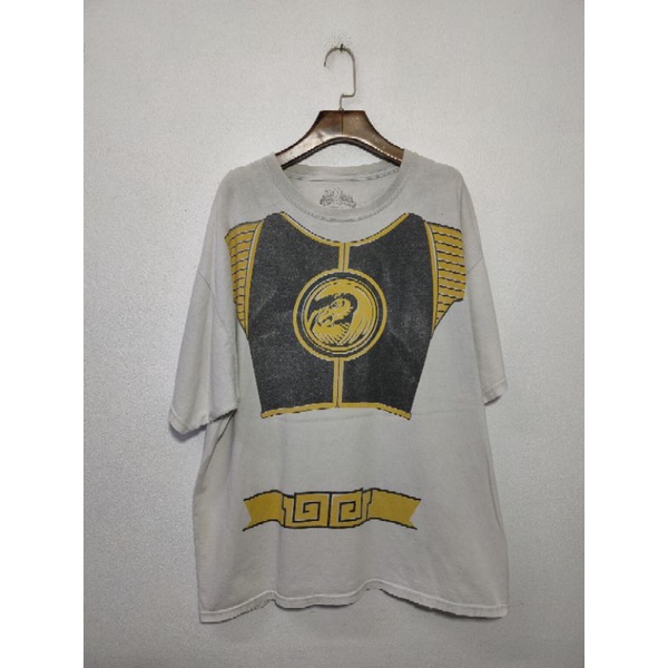 เสื้อยืด มือสอง ลายการ์ตูน Power Rangers อก 48 ยาว 28