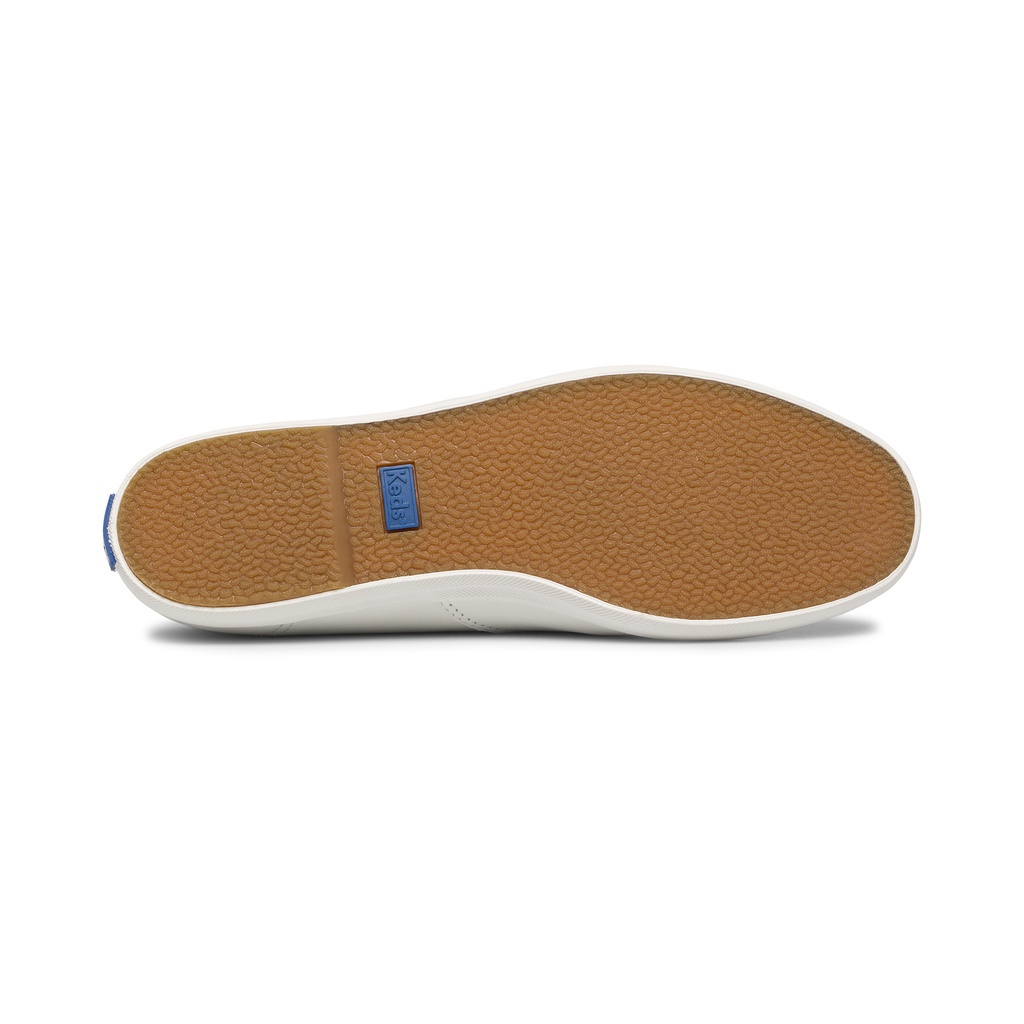 KEDS รองเท้าผ้าใบหนัง แบบสวม รุ่น CHILLAX LEATHER สีขาว ( WH65518 )