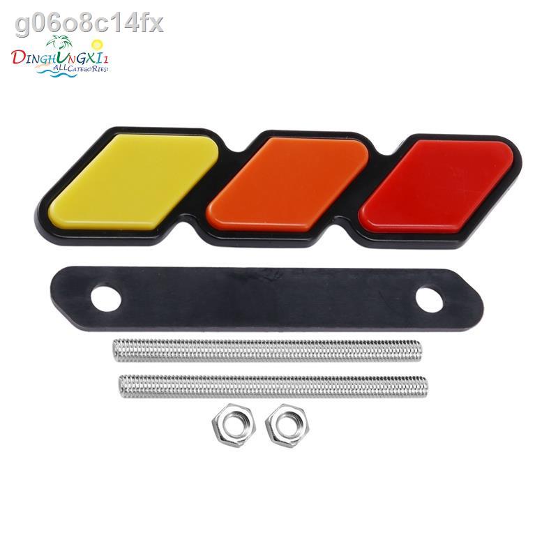 Tri-Color Front Grille Badge Emblem for Toyota Tacoma 4Runner RAV4