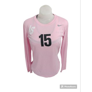 เสื้อยืดกีฬาแขนยาวแบรนด์ NIKE DRI-FIT Size S(Womens) มือ2