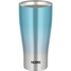 Thermos เทอร์มอส ฉนวนสูญญากาศ 0.6L สีน้ำเงินจางหายไป JDE-601C BL-FD k1077