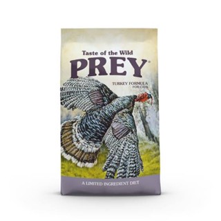 Taste of the wild cat dry food prey 2.72kg. (6lbs.) อาหารเม็ดแมวเทสออฟเดอะไวด์ รสไก่งวง สำหรับแมวกินยาก