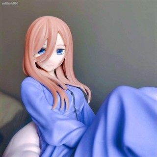 โมเดล น่ารัก ๆ อะนิเมะพัดลมนั่งพีวีซี Nakano Nino ชุดนอน Itsuki Ichika รูปการกระทำ Quintessential Quintuplets ของเล่นรุ่