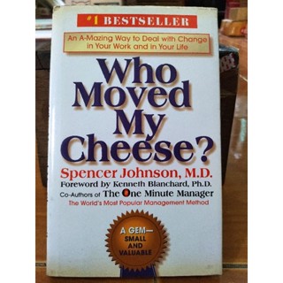 Who Moved My Cheese? ปกแข็ง/หนังสือมือสองสภาพดีภาษาอังกฤษ