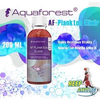 Aquaforest Liquid Plankton Elixir 200ml. อาหารน้ำ อาหารปลา อาหารปะการัง มันคือแพลงตอนบรรจุขวด