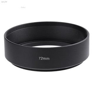 Oniko 49mm-77mm Standard Metal Lens Hood Screw Mount For Canon Nikon Pentax Sony DSLR