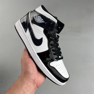 Original N_ike Air Jordan 1 Retro High OG AJ1 Jordan Generation รองเท้าผ้าใบลําลอง ข้อสั้น เหมาะกับการเล่นกีฬา