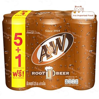 เอ แอนด์ ดับบิว น้ำรูทเบียร์ A&amp;W Root Beer Drink 325ml