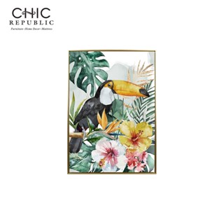 CHIC REPUBLIC TROPICAL PARADISE-A/50x70,ภาพติดฝาผนัง - สี หลากสี