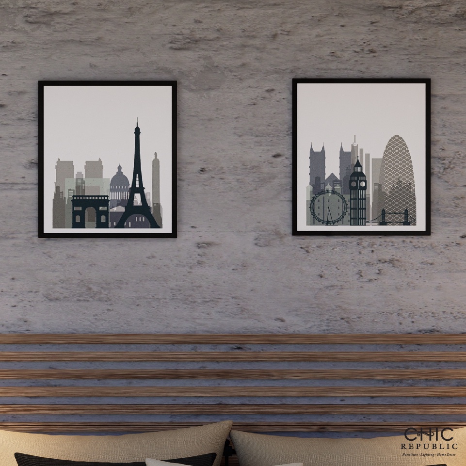 Chic Republic ภาพติดฝาผนัง รุ่น EIFFEL II/40x50