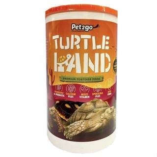 Turtle Land อาหารเต่าบกพรีเมียมสูตรสาหร่ายสไปรูริน่า  ขนาด 300g