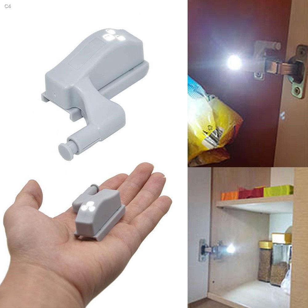 Cabinet Hinge LED Sensor Light For Wardrobe Cupboard Home Kitchen Door Closet