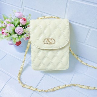 กระเป๋าสะพายข้างทรงโฟน Phone bag แบรนด์แท้ PNK  3128-1