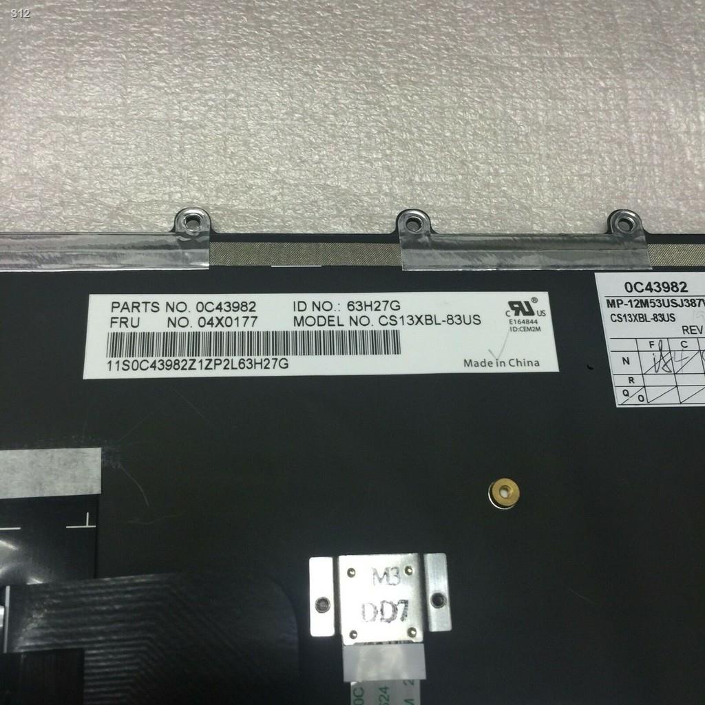 New for Lenovo ThinkPad X240 X250 X260 X270 US English Backlit keyboard 04X0177