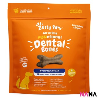 Zesty Paws Dental with Cinnamon Dog Treats - Small 28 ct (EXP:03 2024)