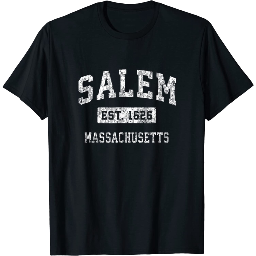 เสื้อยืดออกแบบกีฬา Salem Massachusetts Ma Vintage