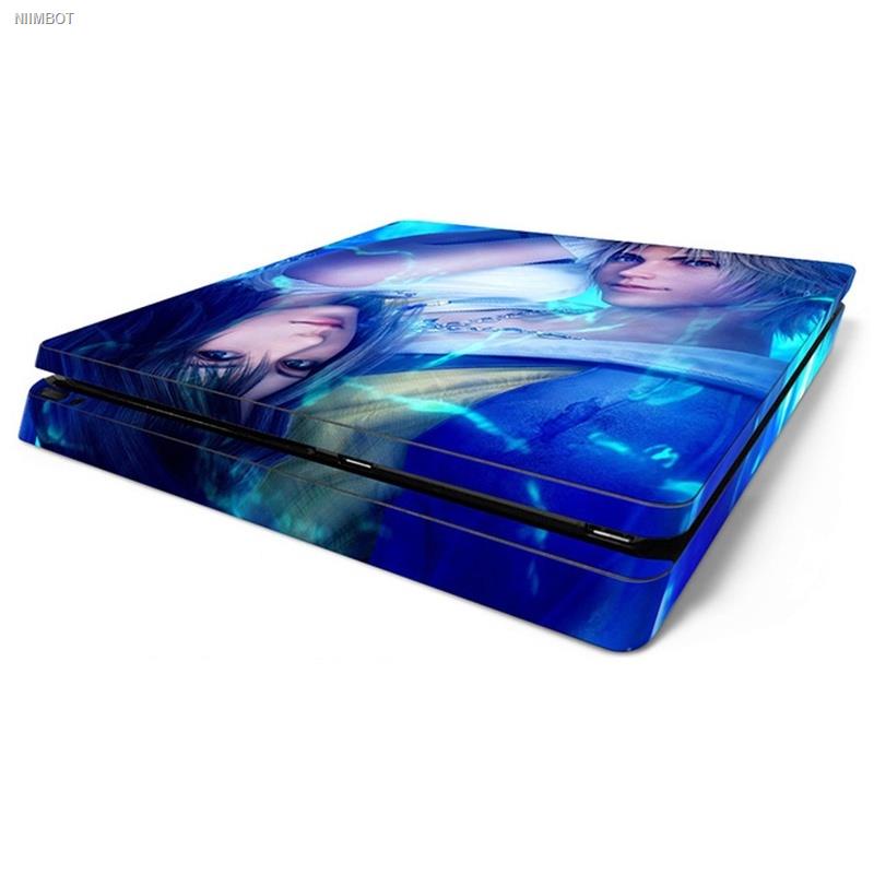 PS4 Slim Sticker Covers Skins Decal for PS4 Slim Playstation 4 Slim Console Controller Protector Skins - Final Fantasy