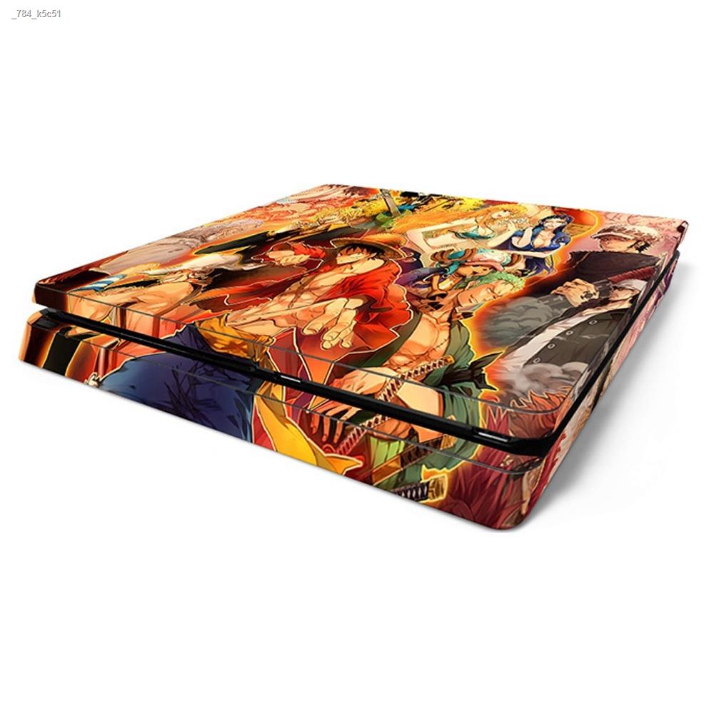 ONE PIECE PS4 Slim Sticker Covers Skins Decal PS4 Playstation 4 Slim Console Controller Protector Skins - ONE PIECE