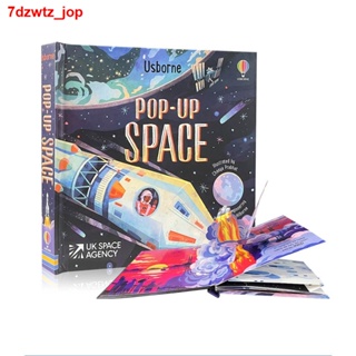 [new]∈✹☏หนังสือภาพภาษาอังกฤษ 3D ป๊อปอัพ Usborne Pop Up Space Montessori ของเล่นเสริมการเรียนรู้ สําหรับเด็ก 【ถูก ที่สุด】