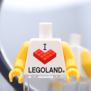 LEGO Torso I Love Legoland TORSO - LEGO® Minifigures Authentic เลโก้แท้