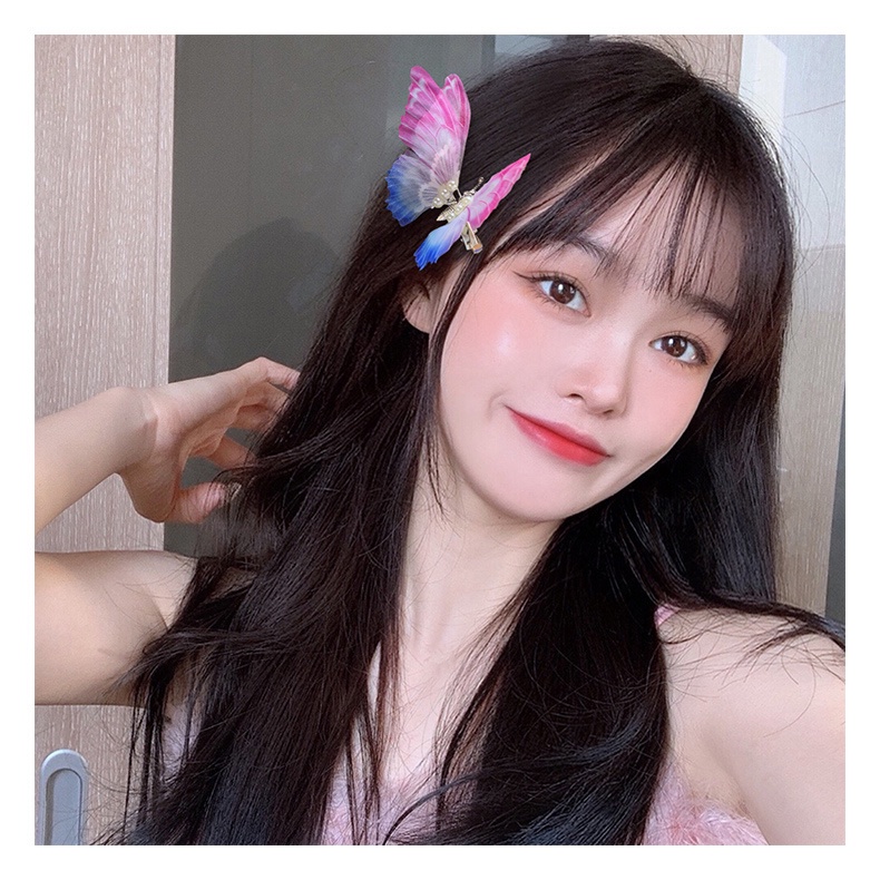 กิ๊ฟติดผมผีเสื้อเคลื่อนไหว New Girls and Children Ancient Mori Department of Immortal Beauty Smart W