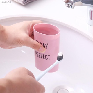 Portable Travel Toothbrush Cup With Lid Household Mouthwash Cute Cartoon Couple Traveling Washing Cups