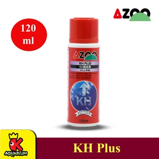 AZOO GH Plus / KH PLUS 120 ml.สูตรน้ำ  สำหรับปรับค่า GH และไม่ส่งผลกระทบต่อค่า KH และค่า pH