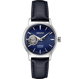 【ส่งตรงจากญี่ปุ่น】Seiko Presage นาฬิกาข้อมืออัตโนมัติ สายหนัง สีฟ้า Ssa785