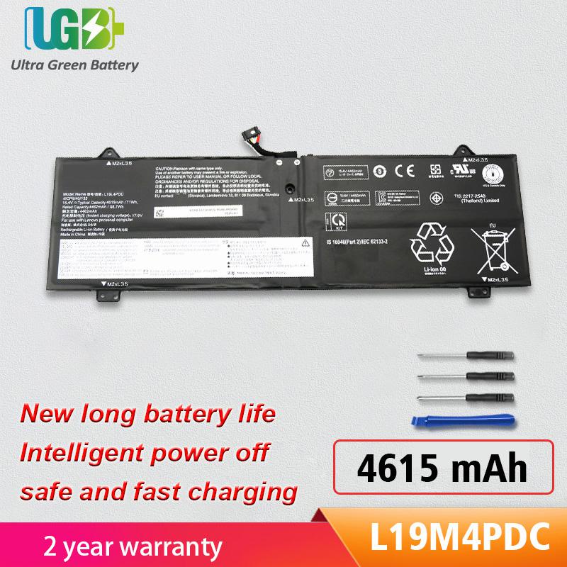 แบตเตอรี่ L19M4PDC เดิมสำหรับ Lenovo Ideapad Yoga 7-14ITL5 7-15ITL5 5B10Z26482 L19C4PDC L19L4PDC 5B1
