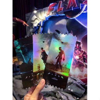 ตั๋วสะสม The Flash ตั๋ววิบวับ The Flash SF+ Collectible Ticket จาก SF Cinema