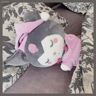 Kuromi Melody Cinnamon Dog Sleeping Doll Comforting Plush Doll ตุ๊กตา Sanrio Girls หมอนน่ารัก