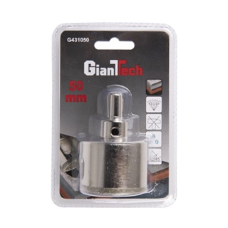 GIANTTECH ดอกโฮลซอว์เจาะกระเบื้อง 50 มม. รุ่น G431050 ขนาด 5 x 5 x 7.2 ซม. สีเงิน