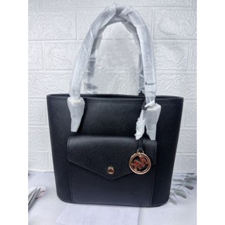 🥳สวยนะคะ มาใหม่เลยNEW MICHAEL KORS MD PKT MF TOTE LEATHER #38H8GTTT6L