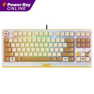 Razer คีย์บอร์ดเกมมิ่ง รุ่น BLACKWIDOW V3 TENKEYLESS POKEMON EDT