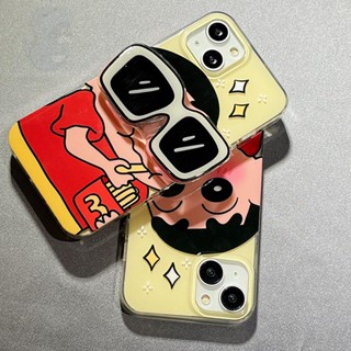 เคสโทรศัพท์มือถือ ลายการ์ตูนน่ารัก พร้อมขาตั้ง สําหรับ Apple iPhone 14 13 12 11 pro max X XR 7 8 Plus i14 i13 i12 I11