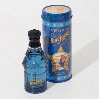 Versace Blue Jeans men Eau De Toilette 75ml เวอซาเช่ น้ำหอมผู้ชาย กลิ่นแนวฟลอรัล-วู้ดดี้-ซิตรัส หอมสะอาดสดชื่น
