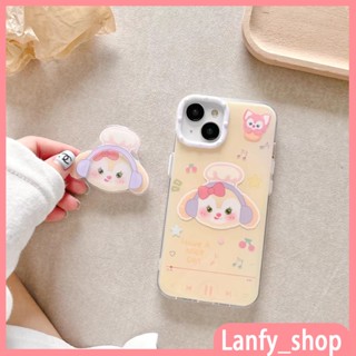 💖New 💖iPhone 14 13 12 11 Pro Max เคส for เคสไอโฟน11 น่ารัก บางเบาพกพาง่าย การ์ตูน Disney เรียบง่าย พร้อมขาตั้ง Case