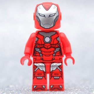 LEGO Rescue Red Armor / Iron Man HERO MARVEL - LEGO เลโก้ มินิฟิกเกอร์ ตัวต่อ ของเล่น