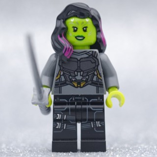 LEGO Gamora Silver Armor HERO MARVEL - LEGO เลโก้ มินิฟิกเกอร์ ตัวต่อ ของเล่น