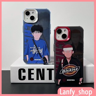 💖New💖iPhone 14 13 12 11 Pro Max เคส for เคสไอโฟน11 แฟชั่น บางเบาพกพาง่าย เรียบง่าย เนื้อฝ้า การ์ตูน ระดับสูง Case