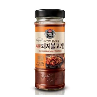 ซอสหมักหมูบุลโกกิสูตรเผ็ด CJ Spicy Bulgogi Sauce for Pork 500g 매콤한돼지불고기양념