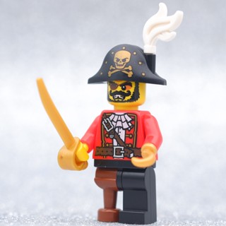 LEGO Pirate Captain Series 8 - MINIFIGURE SERIES LEGO เลโก้ มินิฟิกเกอร์ ตัวต่อ ของเล่น