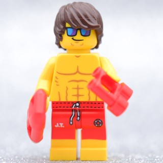 LEGO Lifeguard Series 12 - MINIFIGURE SERIES LEGO เลโก้ มินิฟิกเกอร์ ตัวต่อ ของเล่น