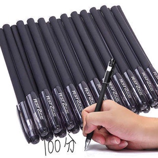 ปากกา 0 38 ปากกาสีดำ0.5 0.38ปากกาเจลปากกาหัวเข็มสีดำปากกาคาร์บอนปากกาน้ำเครื่องเขียนสำหรับนักเรียนมัธยมต้น
