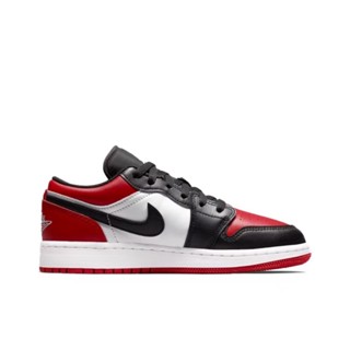 ❃☢◐รองเท้าผ้าใบ nike▥ของแท้100% Nike Air Jordan 1 Low(GS) มั่นคง พอดี 2023รองเท้าผ้าใบผู้ชายญิง