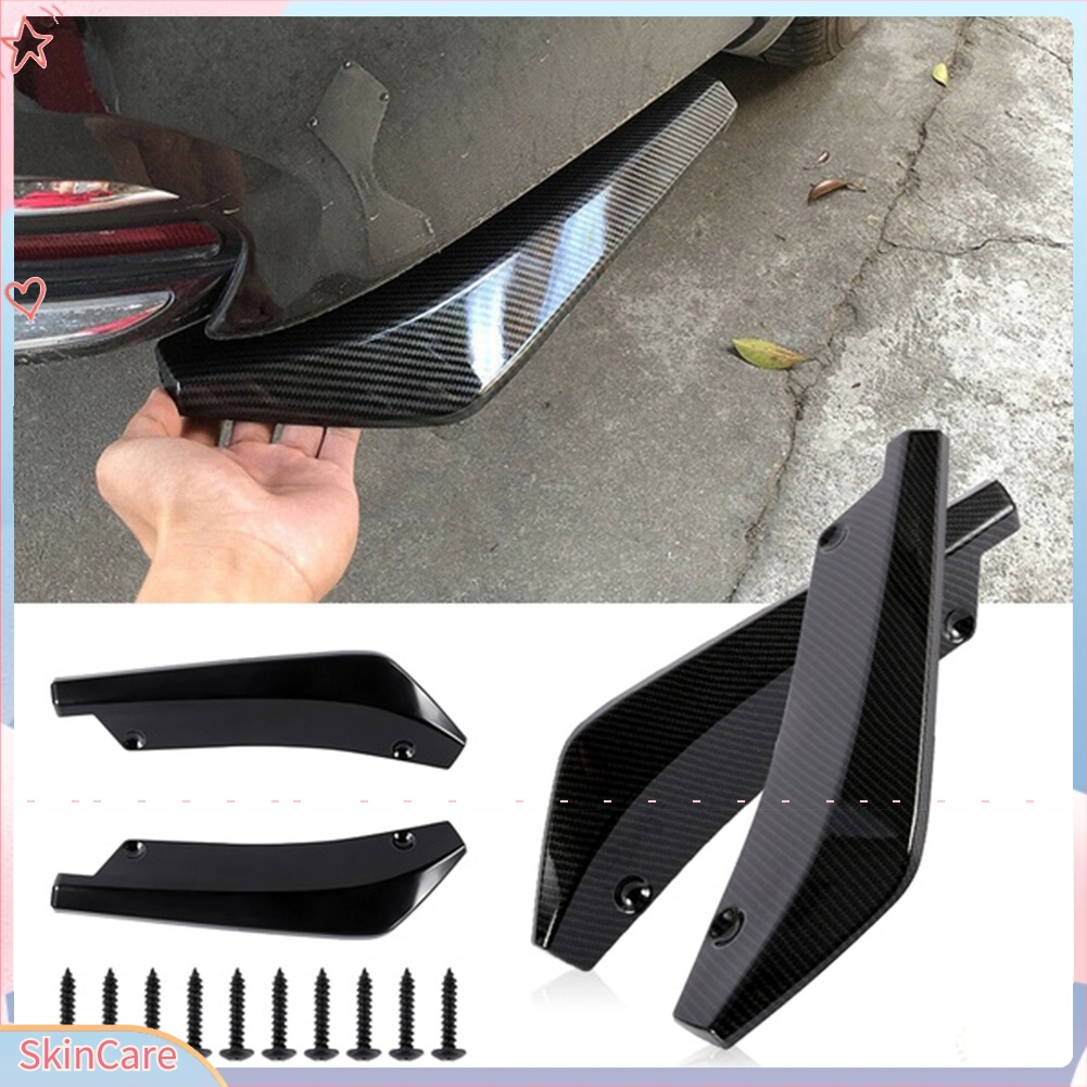 [SK] สปอยเลอร์กันรอยขีดข่วนสําหรับรถยนต์ 2 ชิ้น