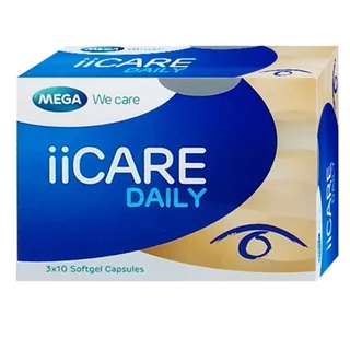 Mega II Care Daily 3x10's เมก้า วี แคร์ ไอไอ-แคร์ เดลี่ 30 แคปซูล