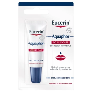 EUCERIN - Aquaphor SOS Lip Care (10 ml.) ผลิตภัณฑ์สำหรับฟื้นบำรุงริมฝีปาก