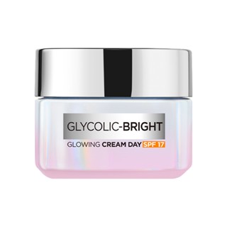 LOREAL - Glycolic-Bright Glowing Cream Day SPF 17 (50 ml.)