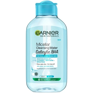 GARNIER - Skin Naturals Micellar Cleansing Water Salicylic BHA (125 ml.) คลีนซิ่ง